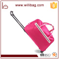 Durable Reisetasche Trolley Nylon Reisetasche mit Rädern